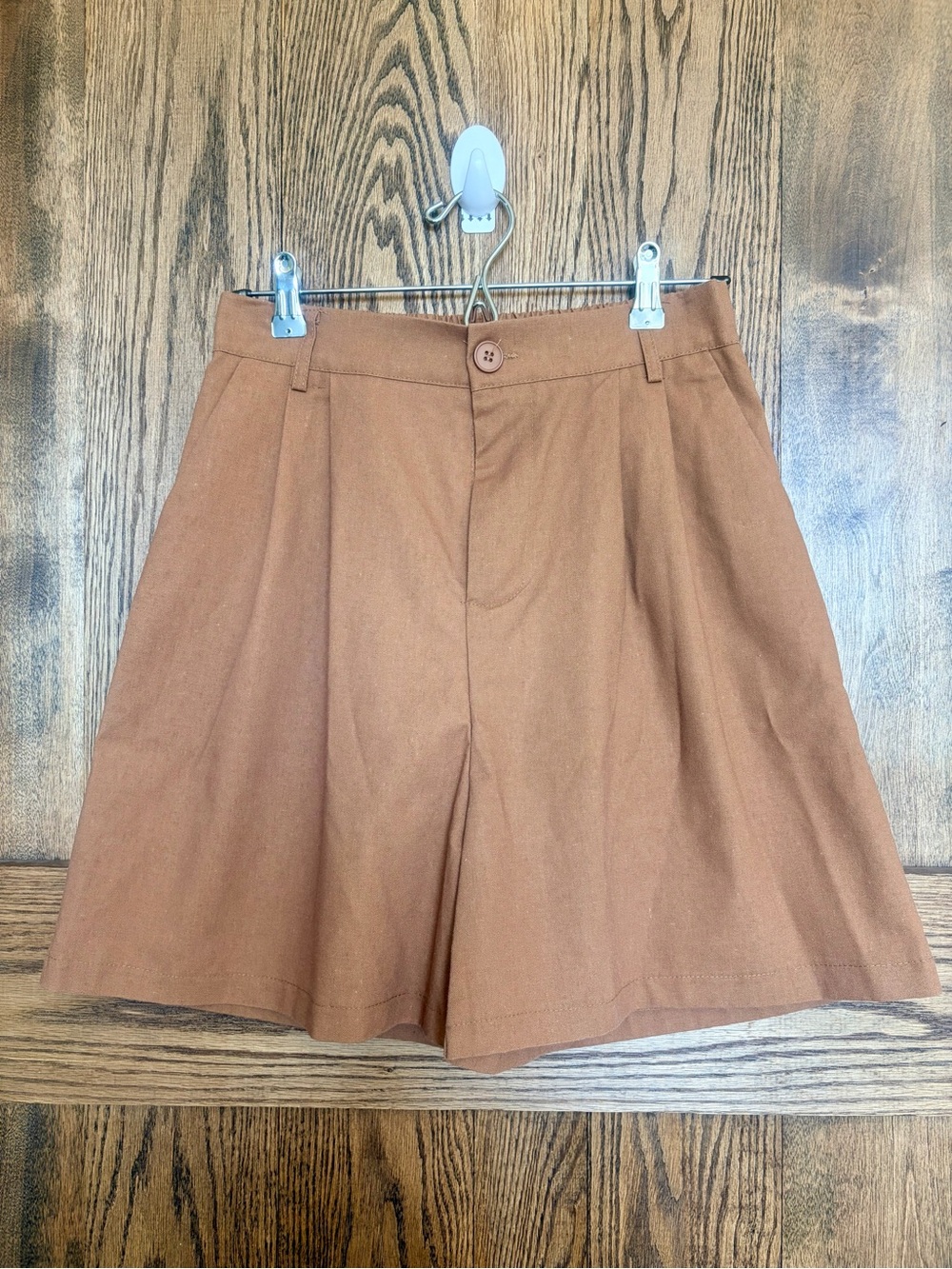 🧡Allegra K🧡 High-Waist women’s vintage style pleated Shorts
